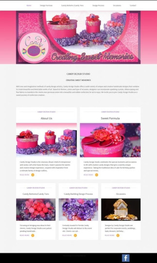 Candy Dezign Studio Joomla Website