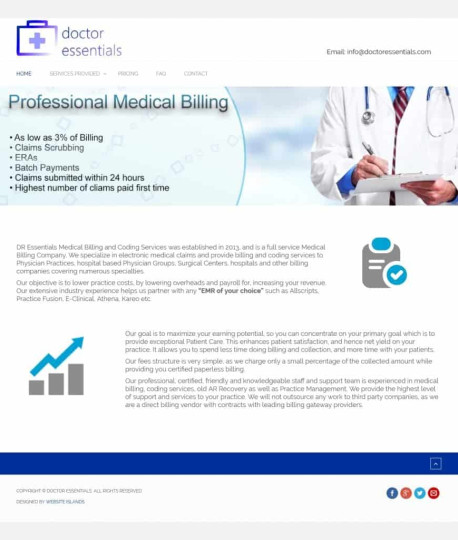 Doctor Essentials Joomla SP PageBuilder Website
